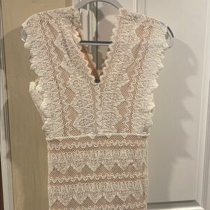 Nightcap Lace Midi Skirt